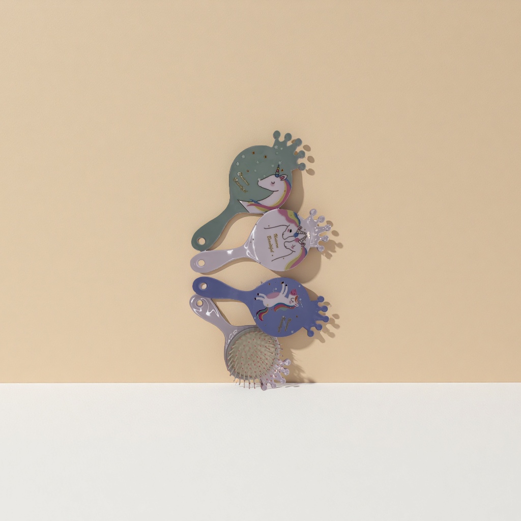 独角兽主题梳子+梳子产品图