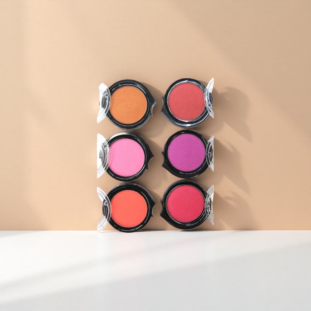 The colorful blush palette features six different shades of blush products details Picture