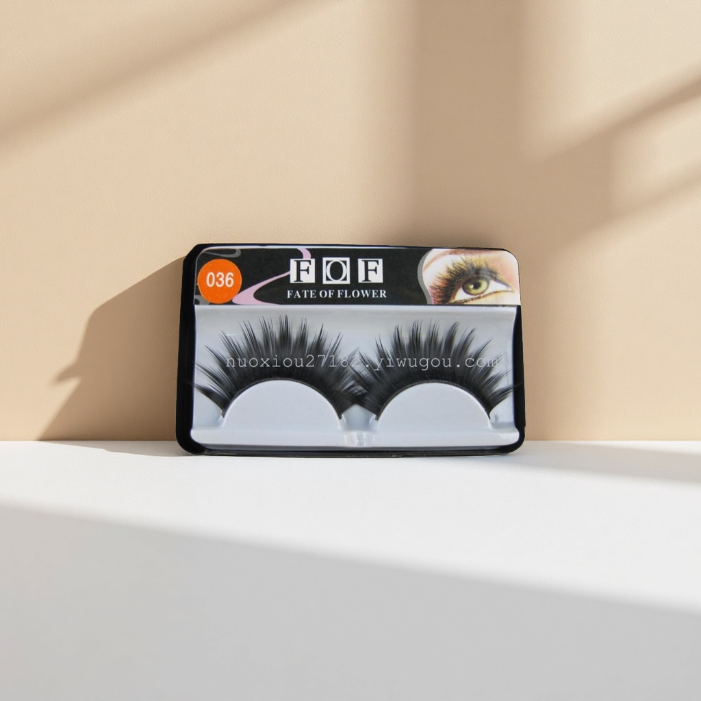Thick and long natural false eyelashes 120 pieces beauty tools details Picture