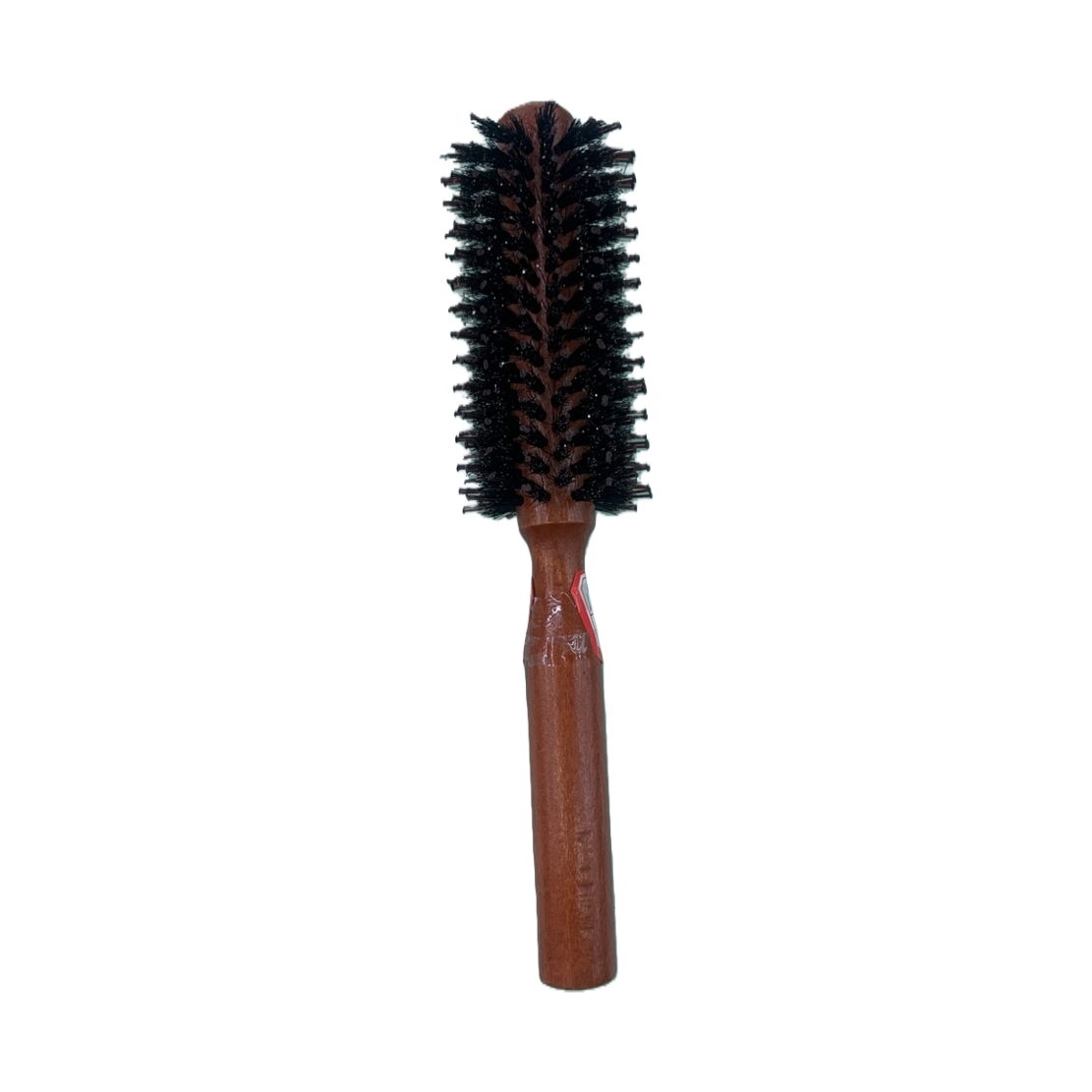 The wooden handle round curly hair comb has a soft and smooth styling and is anti-static Item Picture