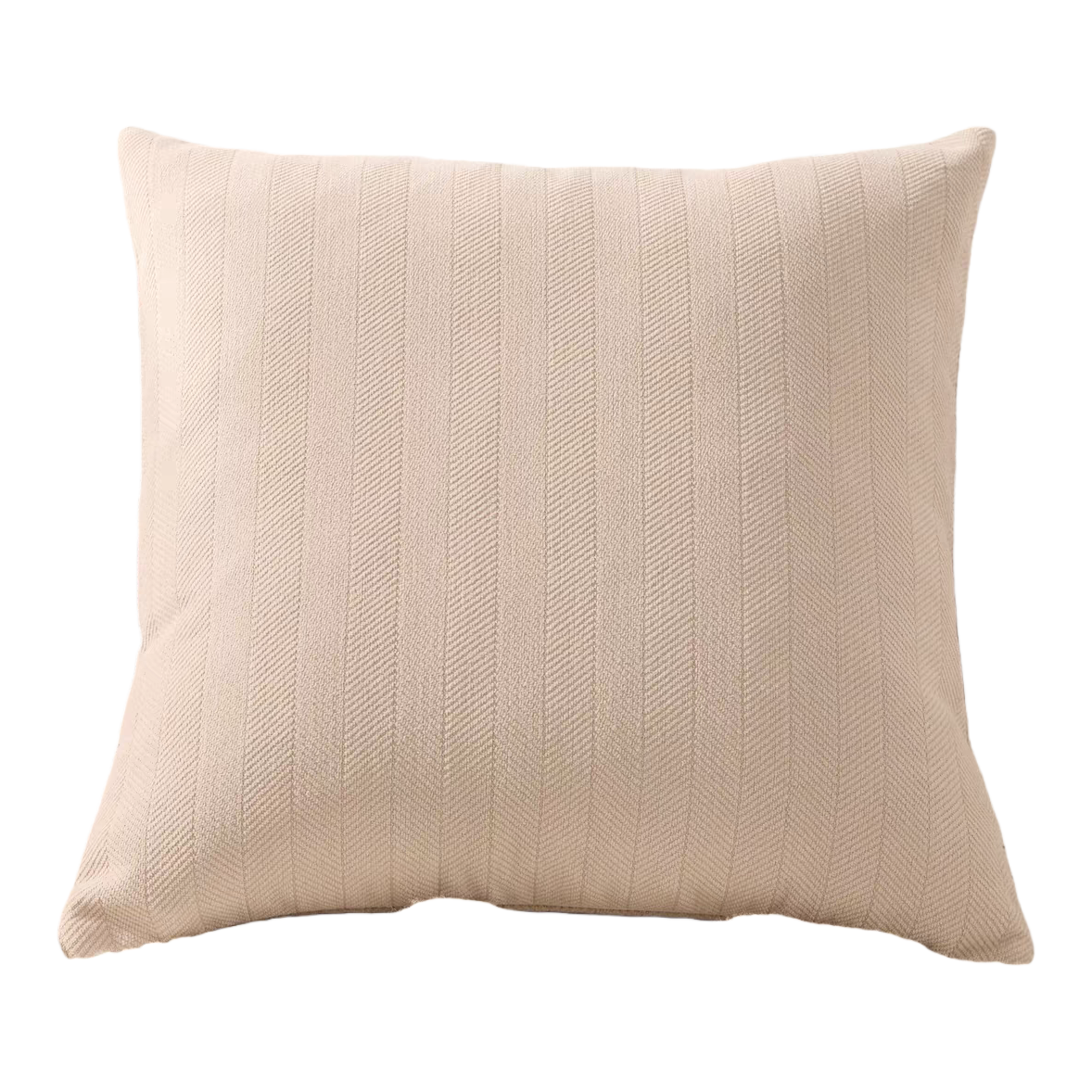 2026 Low-key luxury beige striped throw pillow, comfortable, breathable, soft and soft home decoration cushion, comfortable throw pillow Item Picture