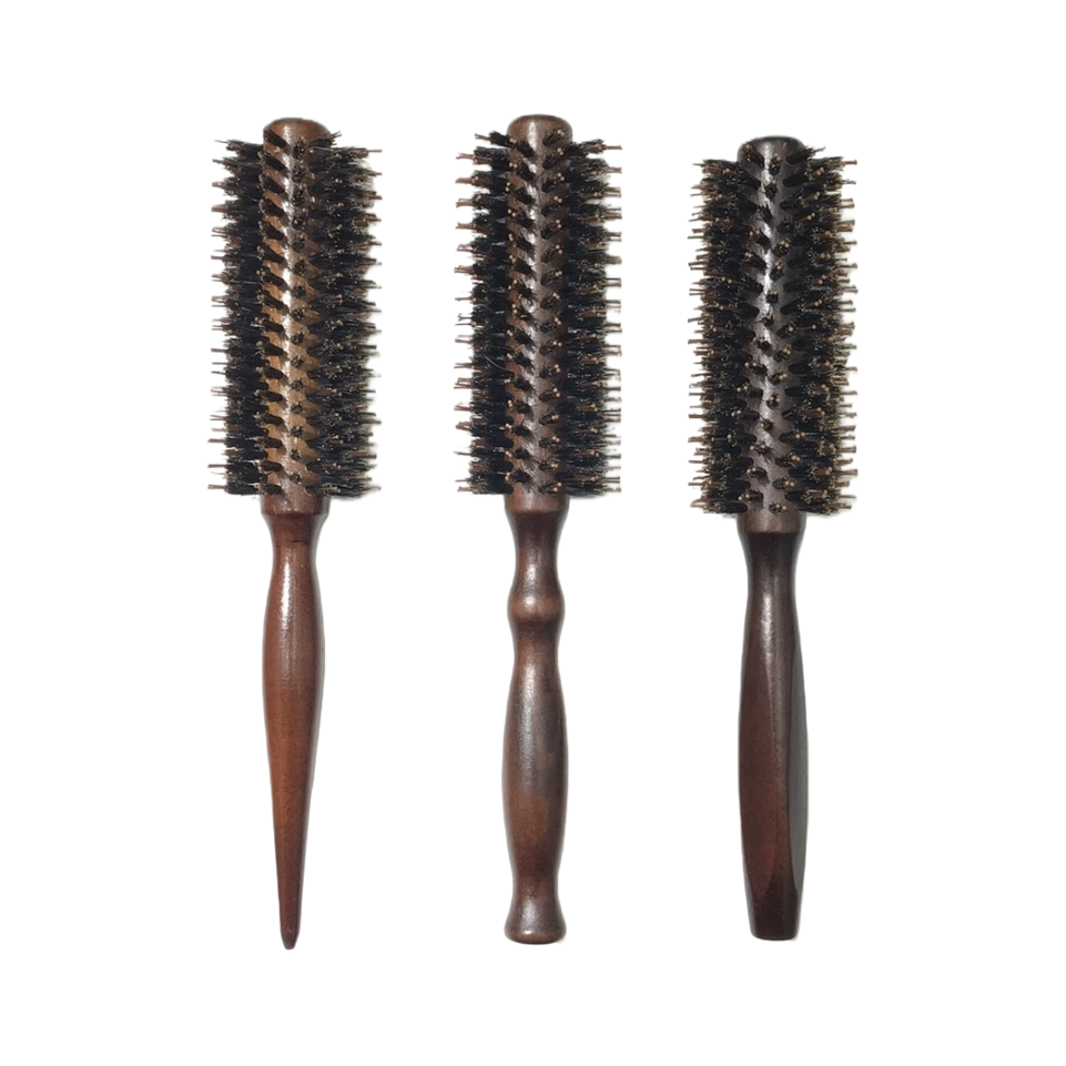 Wooden curling comb, natural massage hair care and styling comb, smooth hair texture and prevent tangling Item Picture