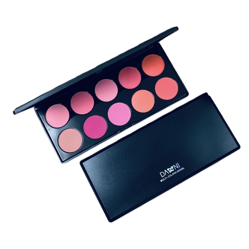 The makeup and eyeshadow palette features a multi-color combination with fine and long-lasting powder that won't smudge Item Picture