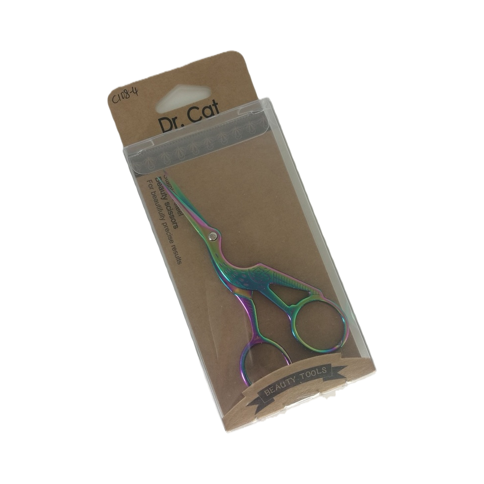 Rainbow-colored nail clippers Dr Cat brand nail care tools trimmer Item Picture