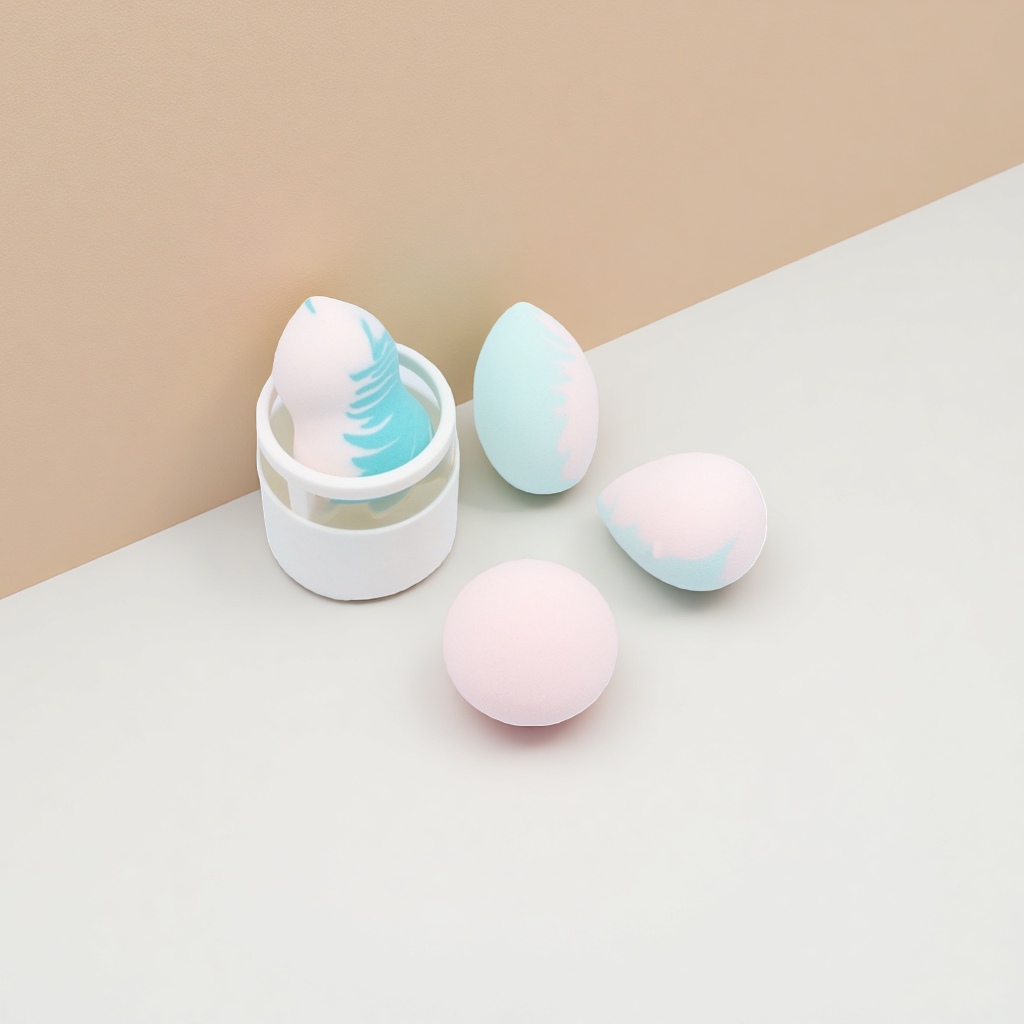 Super soft teardrop-shaped makeup egg powder puff, a makeup application tool, soft and delicate makeup egg details Picture