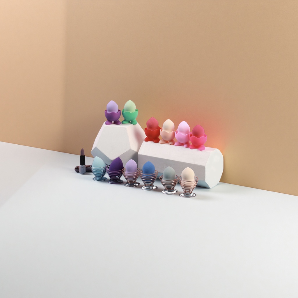 Colorful Beauty Egg Multi-functional makeup sponge Egg, specially designed for soft and moisturizing foundation liquid