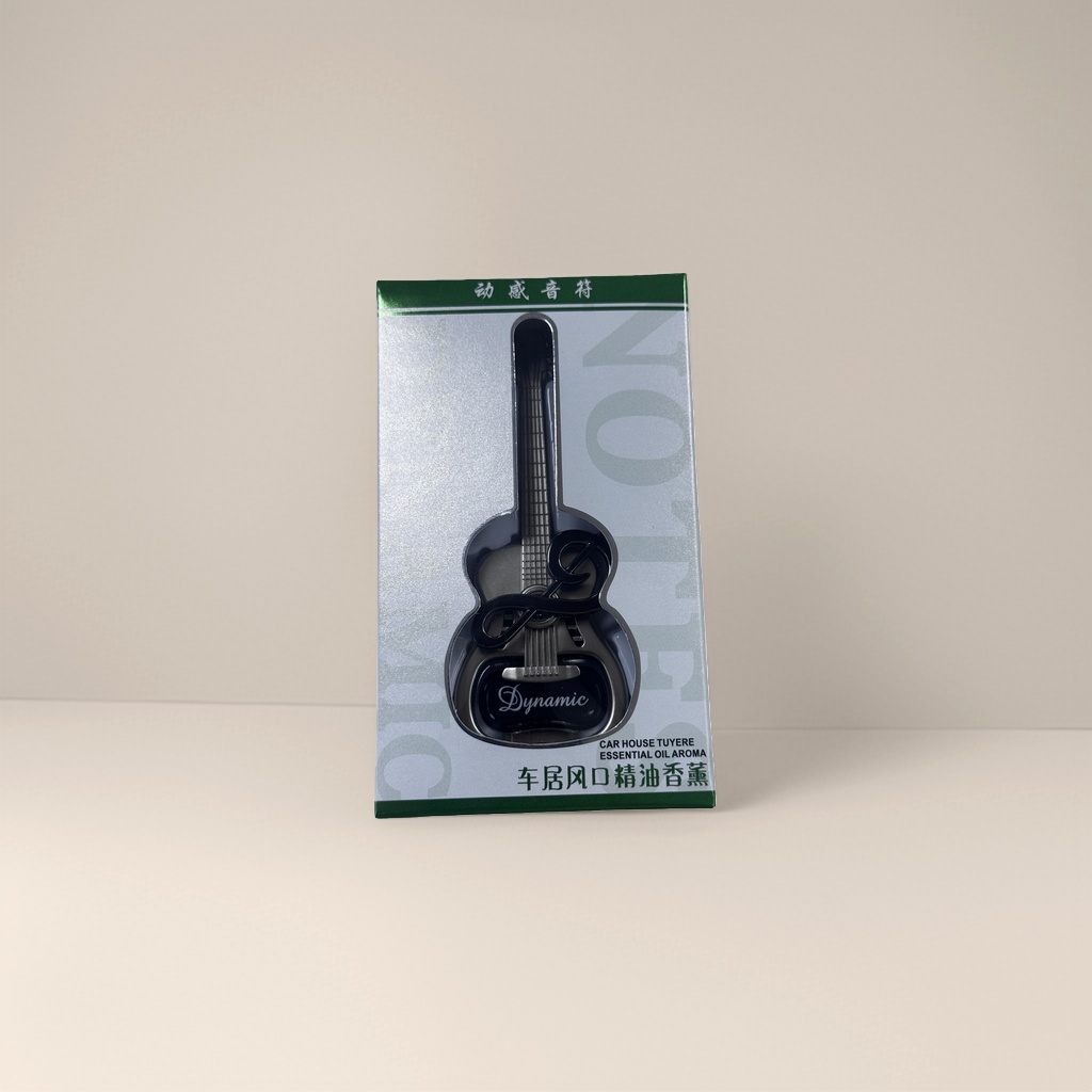 Guitar-shaped car aromatherapy, car perfume, freshener, long-lasting fragrance, car decoration