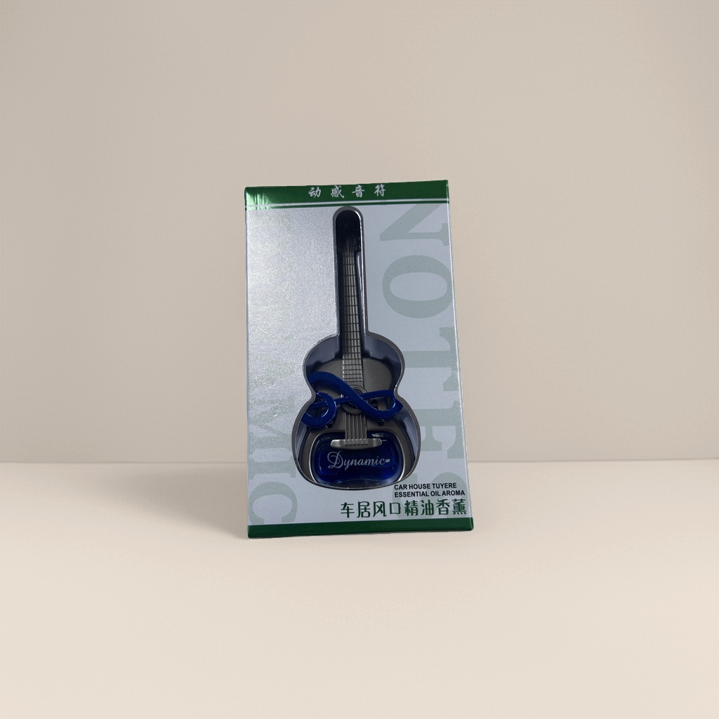 Guitar-shaped car aromatherapy, fresh and long-lasting car perfume, car decoration