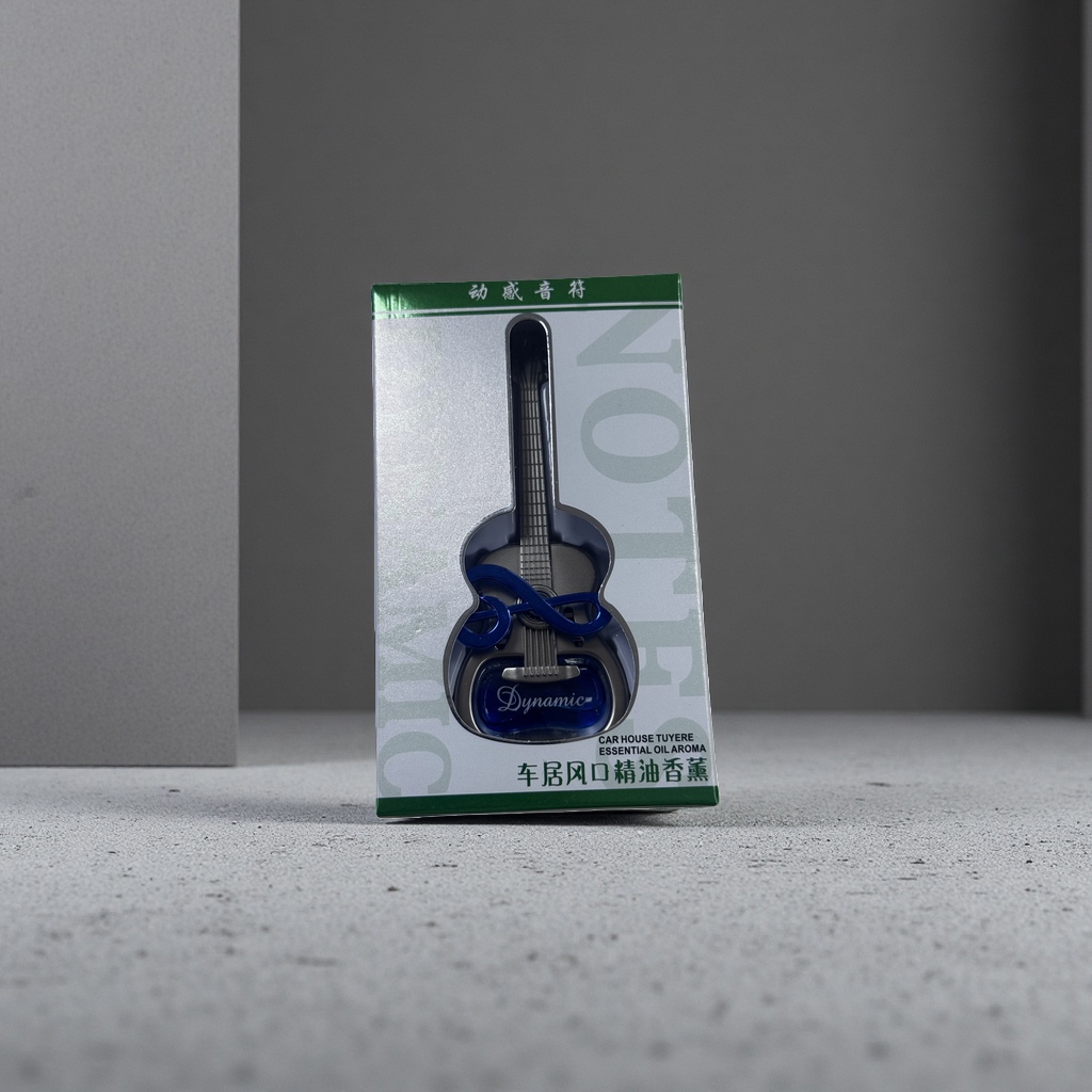 Guitar-shaped car aromatherapy, fresh and long-lasting car perfume, car decoration Application Scenario