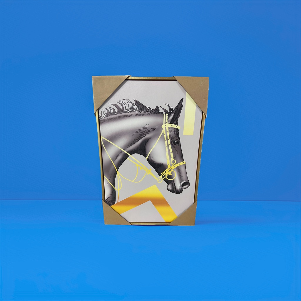 马头画作装饰画客厅艺术画简约现代挂画家居装饰画