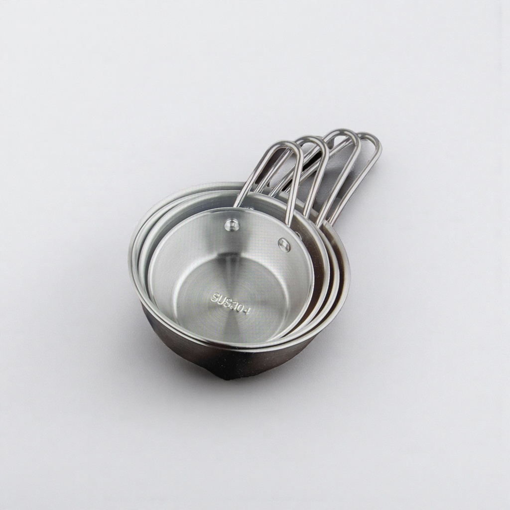 Stainless steel cookware, household non-stick wok, 30cm healthy, uncoated frying pan