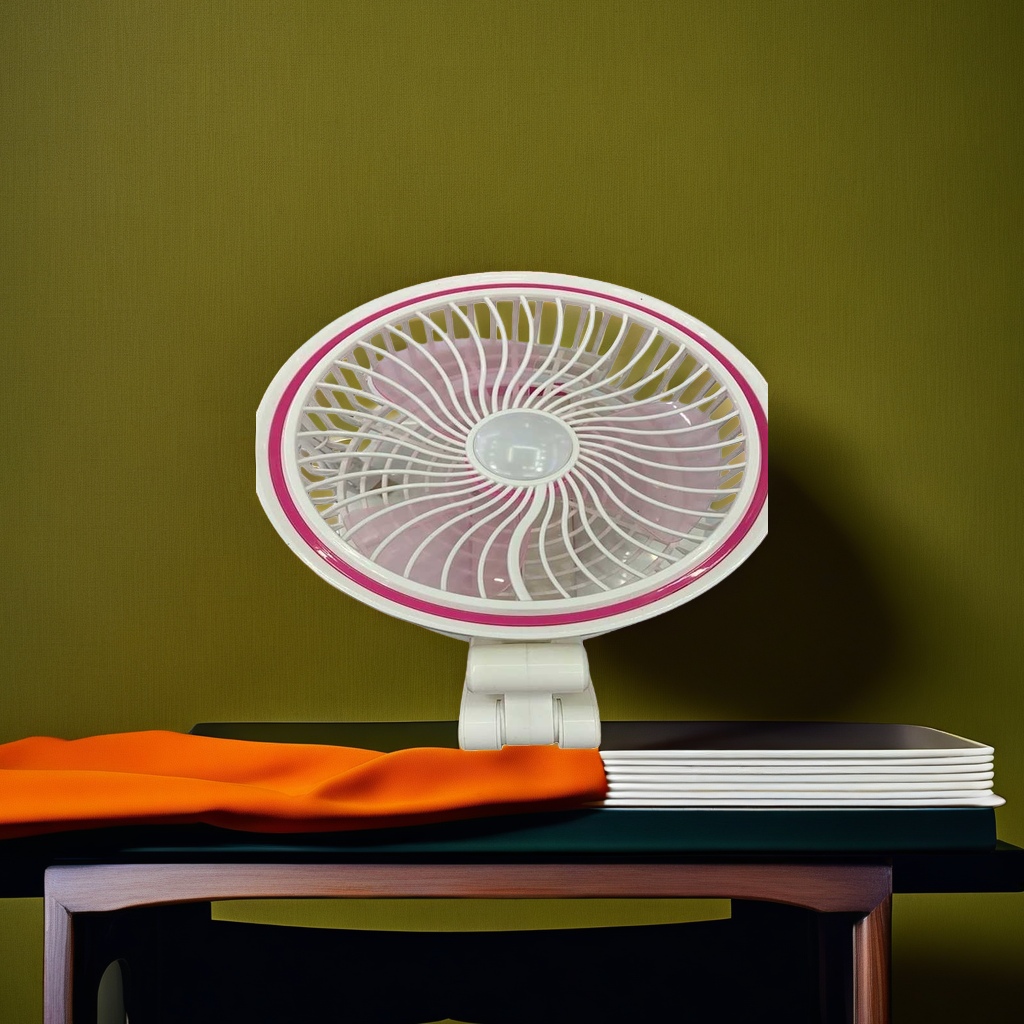 Bisel rosa ventilador eléctrico hogar silencioso ahorro de energía interior artefactos de enfriamiento Specification image