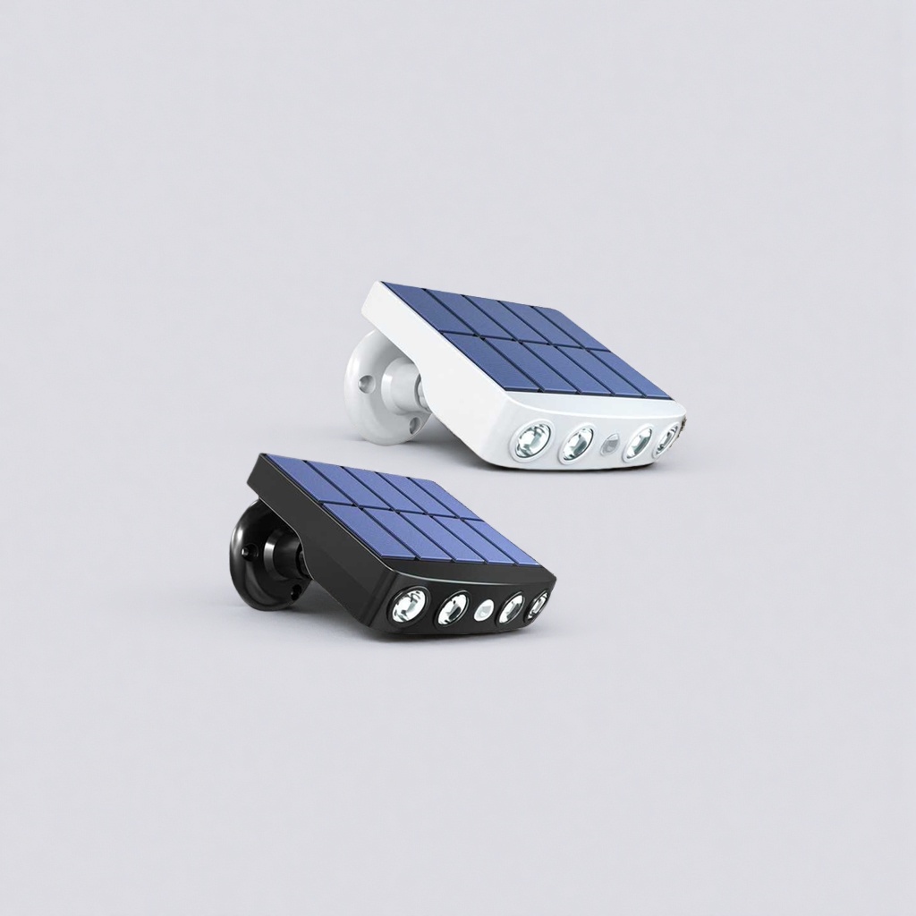 La luz solar del sensor se enciende automáticamente iluminación exterior de ahorro de energía a prueba de agua y polvo details Picture