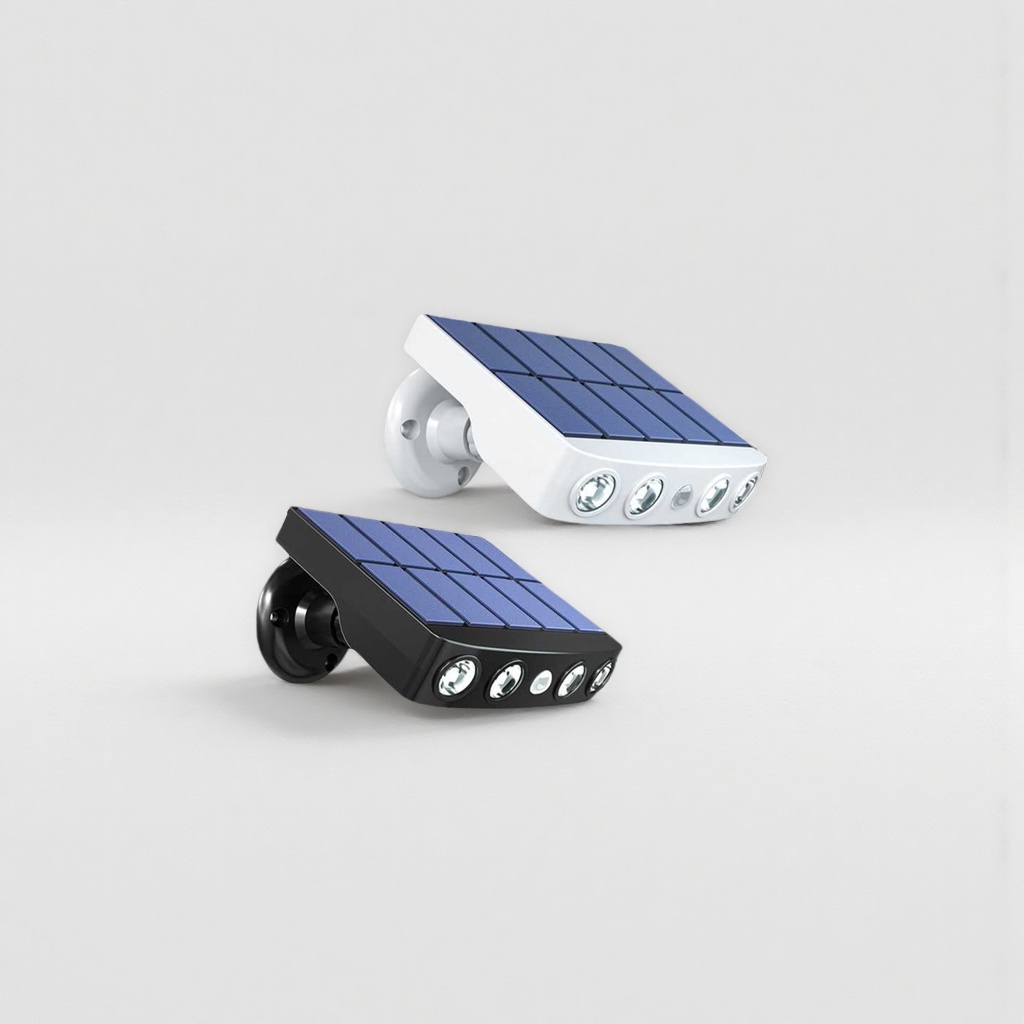 La luz solar del sensor se enciende automáticamente iluminación exterior de ahorro de energía a prueba de agua y polvo Specification image