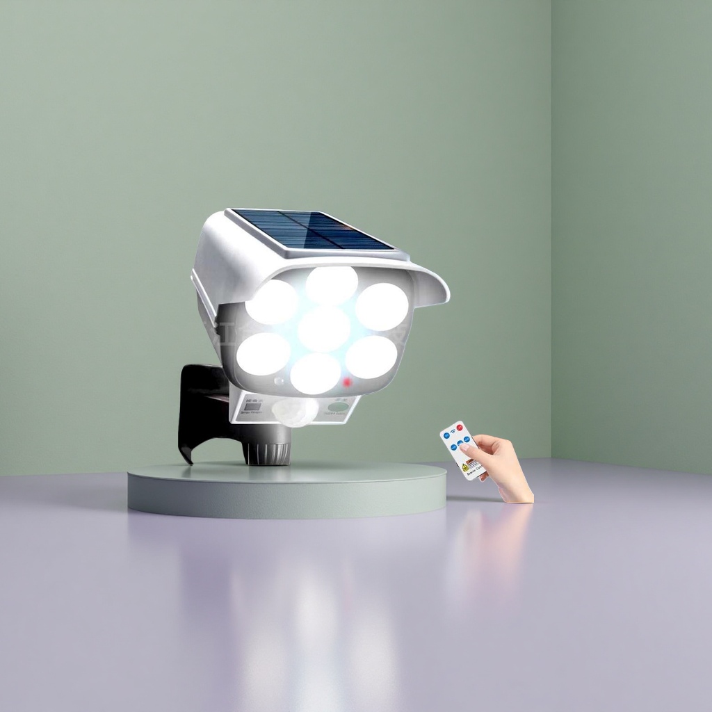 Solar monitoring light: Waterproof night Vision, high-definition intelligent solar monitoring light 143604567 Application Scenario
