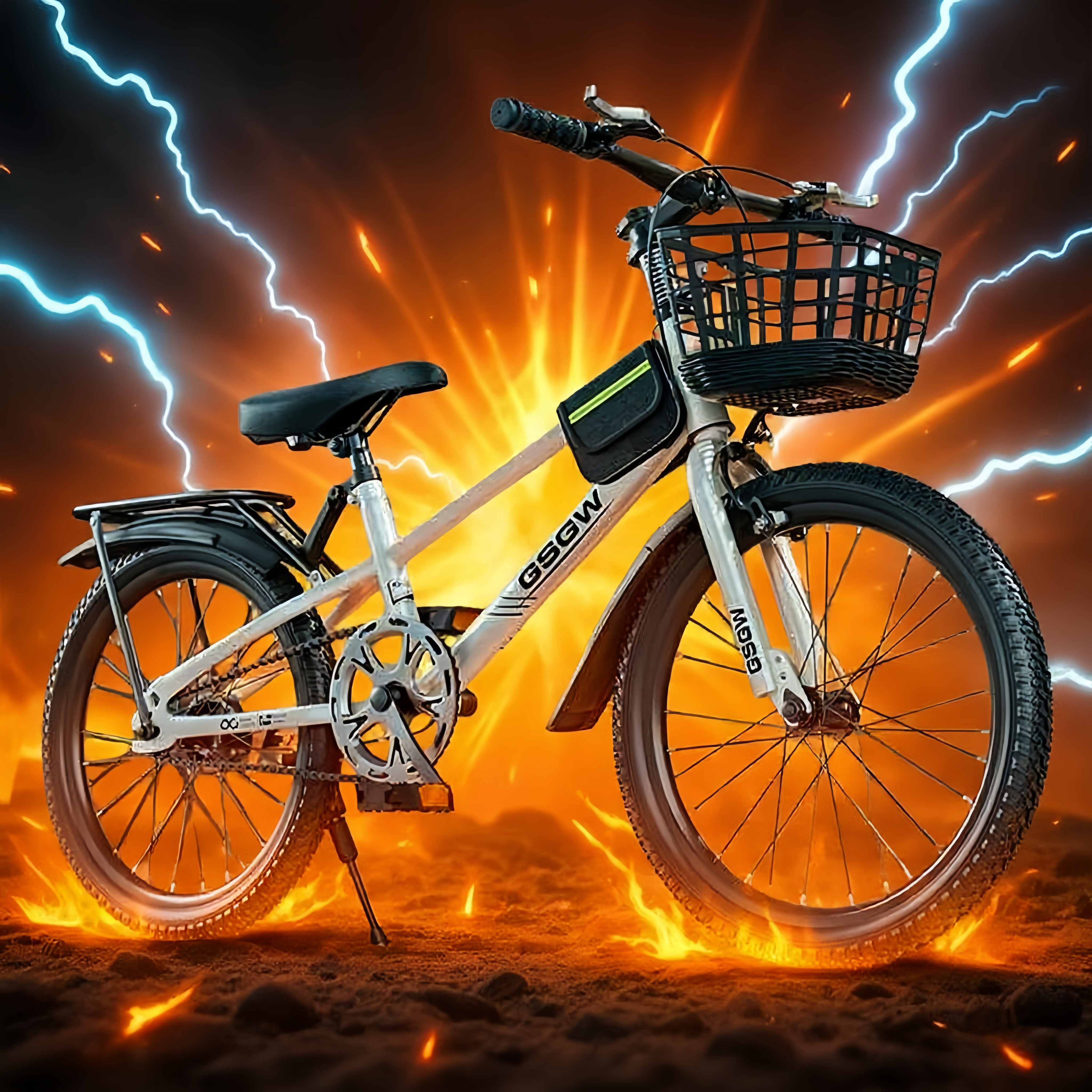 Bicicleta ligera bicicleta de montaña portátil modelo plegable Specification image