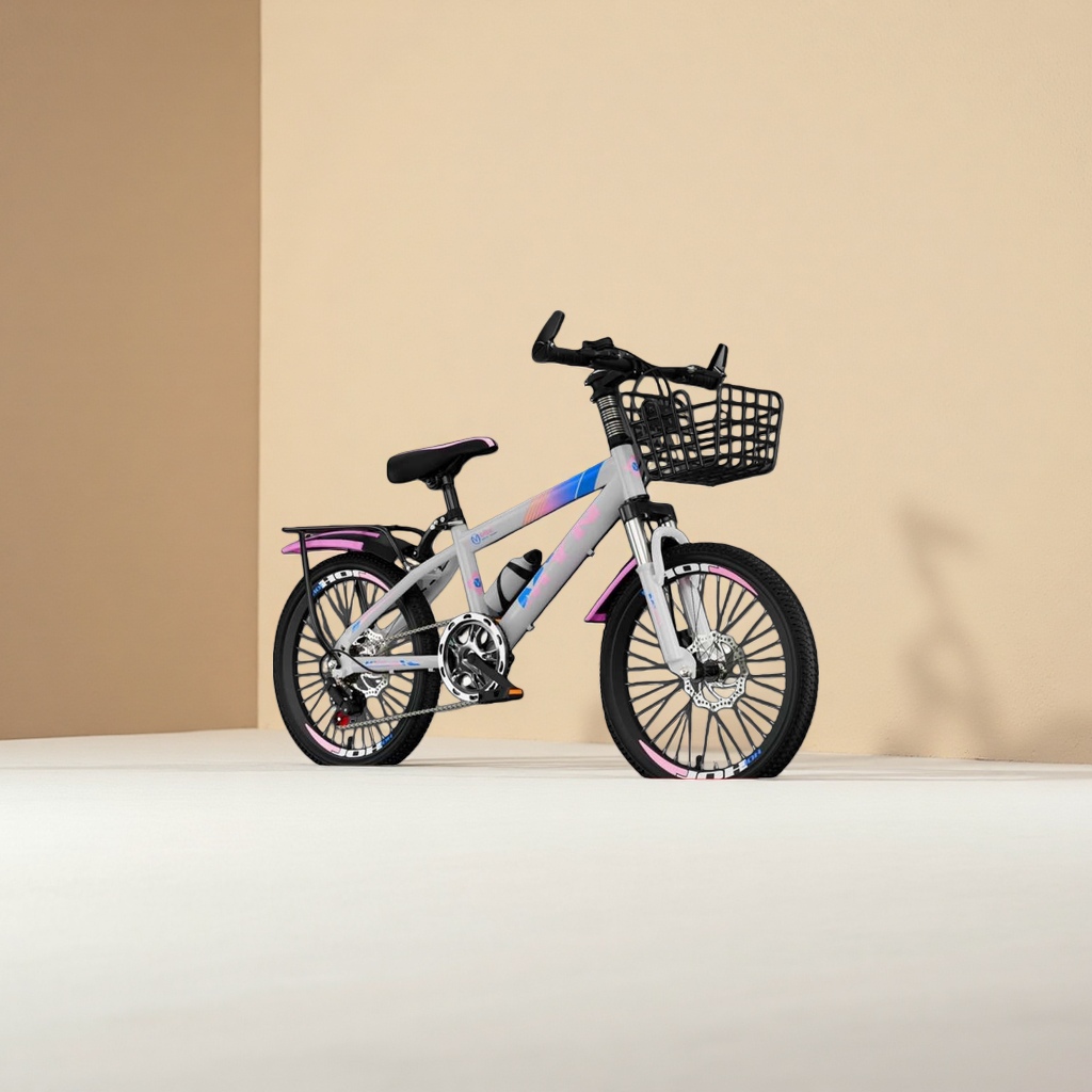 A new 20-inch lightweight folding bicycle for two-person cycling and home commuting Application Scenario
