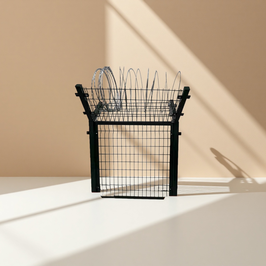 Metal fence, courtyard guardrail, ironwork fence, outdoor balcony guardrail, rust-proof and durable. 161404078 Specification image