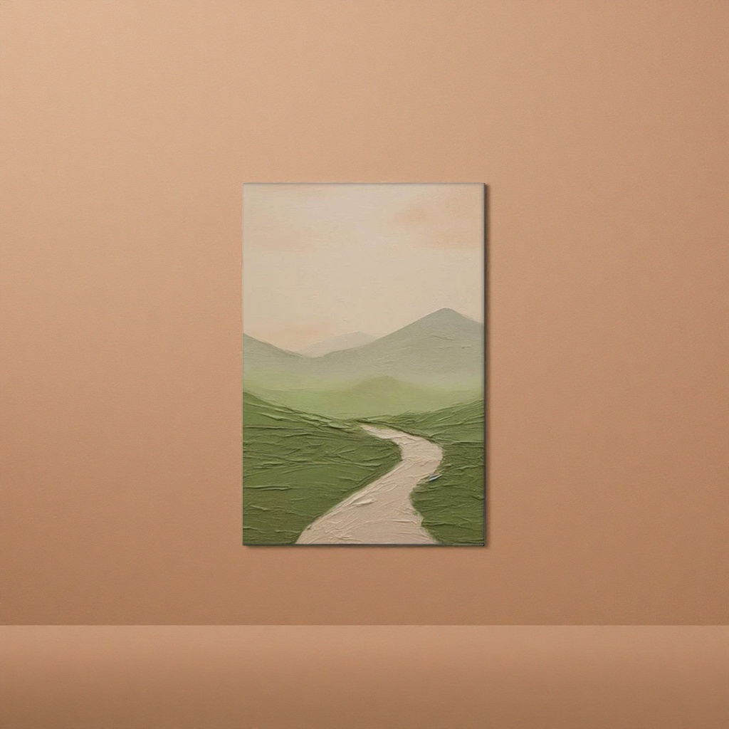 Landscape paintings, mountain and river freehand paintings, oil paintings, decorative paintings, interior wall art paintings Specification image