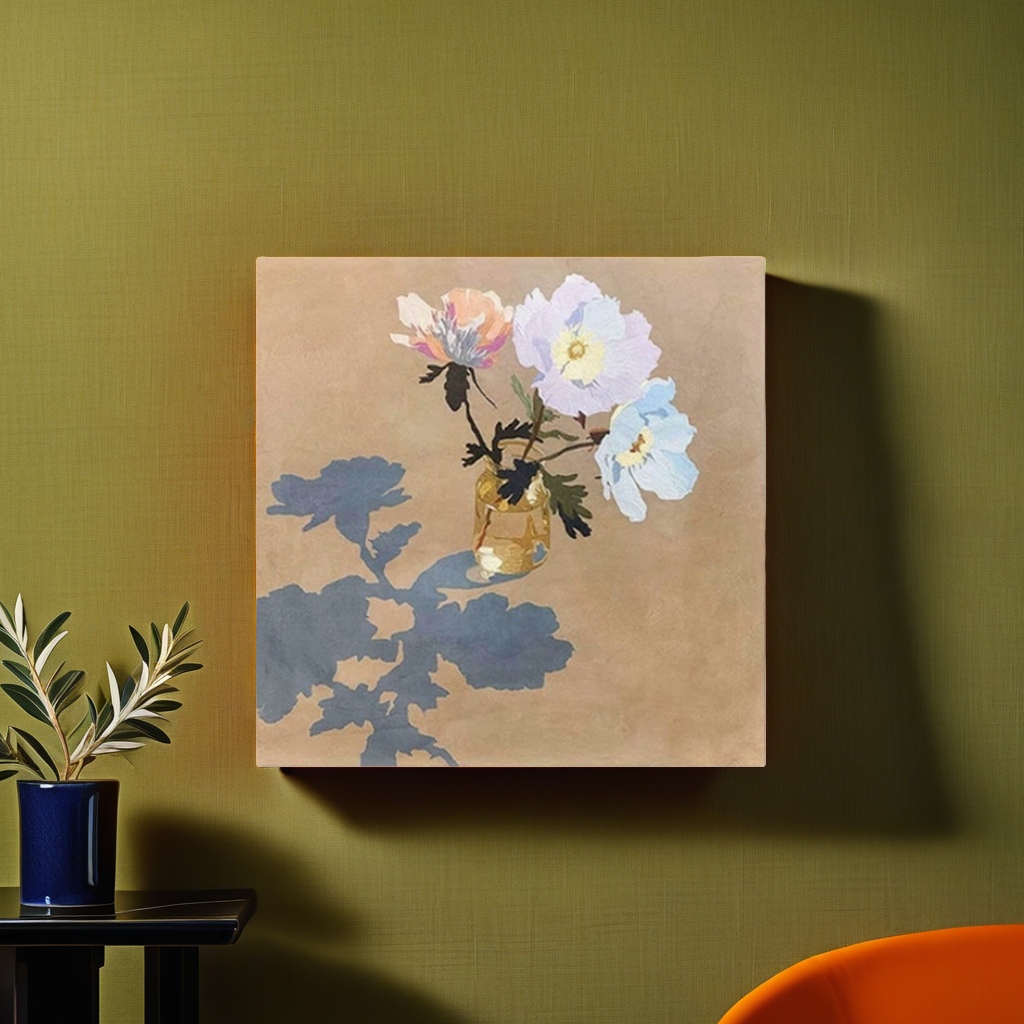 Fresh floral ornaments in vases, indoor decorative flower arrangement POTS Application Scenario