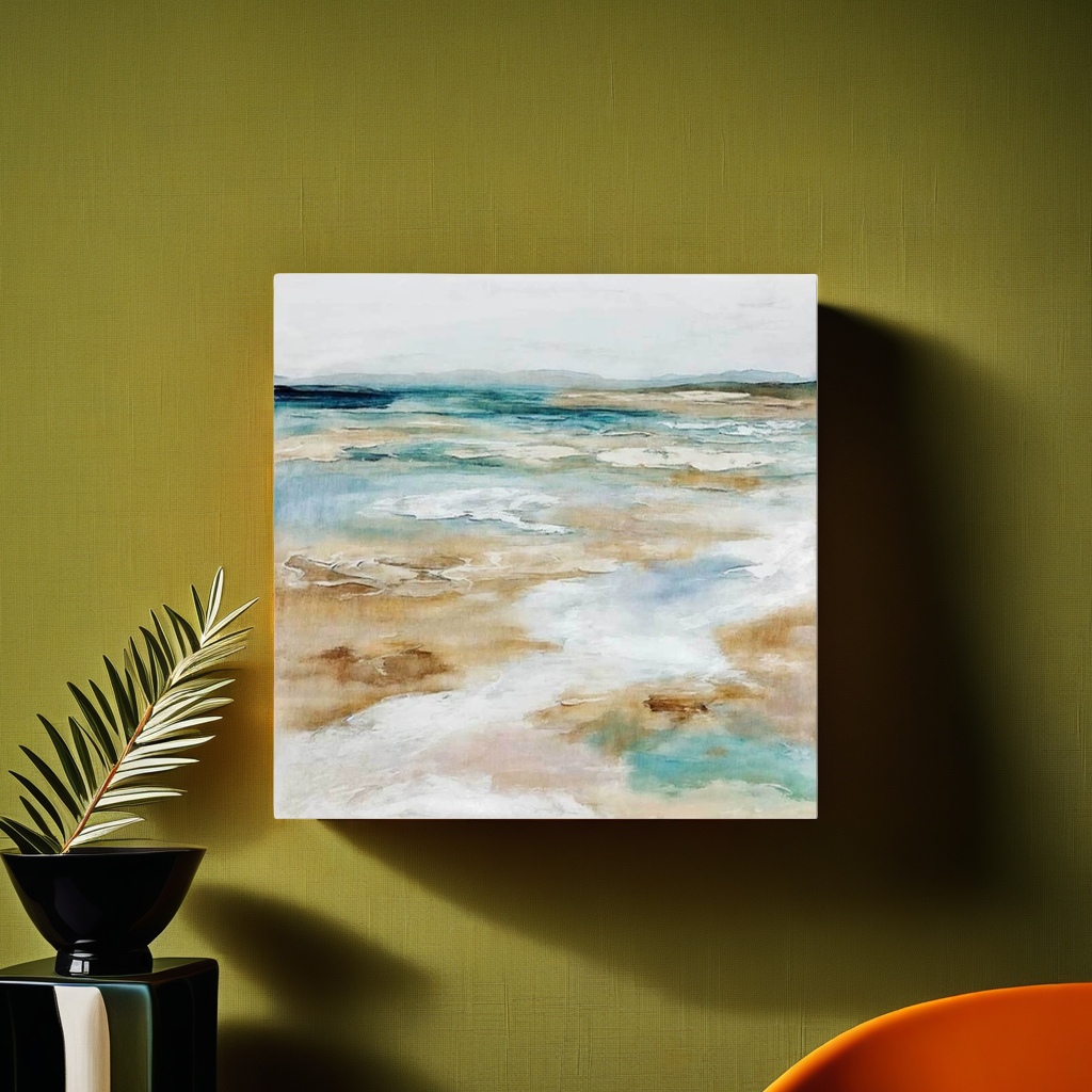 Abstract paintings, sea view decorative paintings, living room art paintings, wall hangings, simple style home decoration paintings Application Scenario