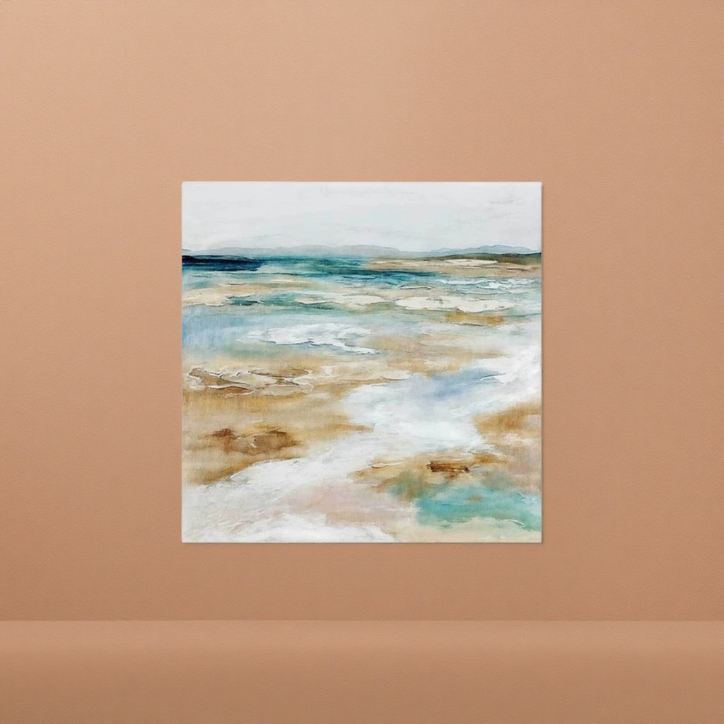 Abstract paintings, sea view decorative paintings, living room art paintings, wall hangings, simple style home decoration paintings Specification image