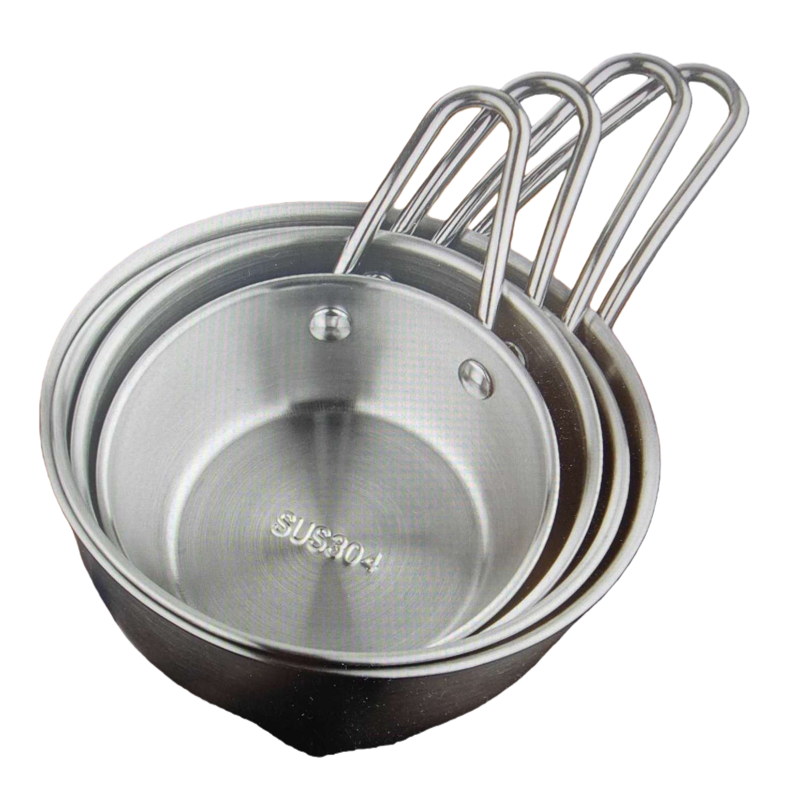 Stainless steel cookware, household non-stick wok, 30cm healthy, uncoated frying pan Item Picture