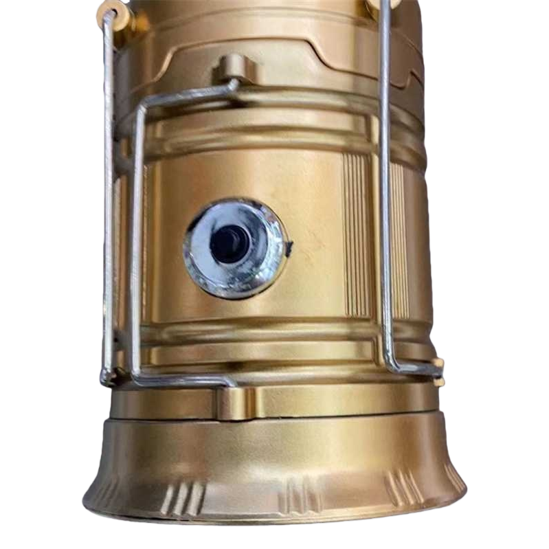 The main body of the golden metal lampshade is a simple and modern home decoration lighting accessory Item Picture