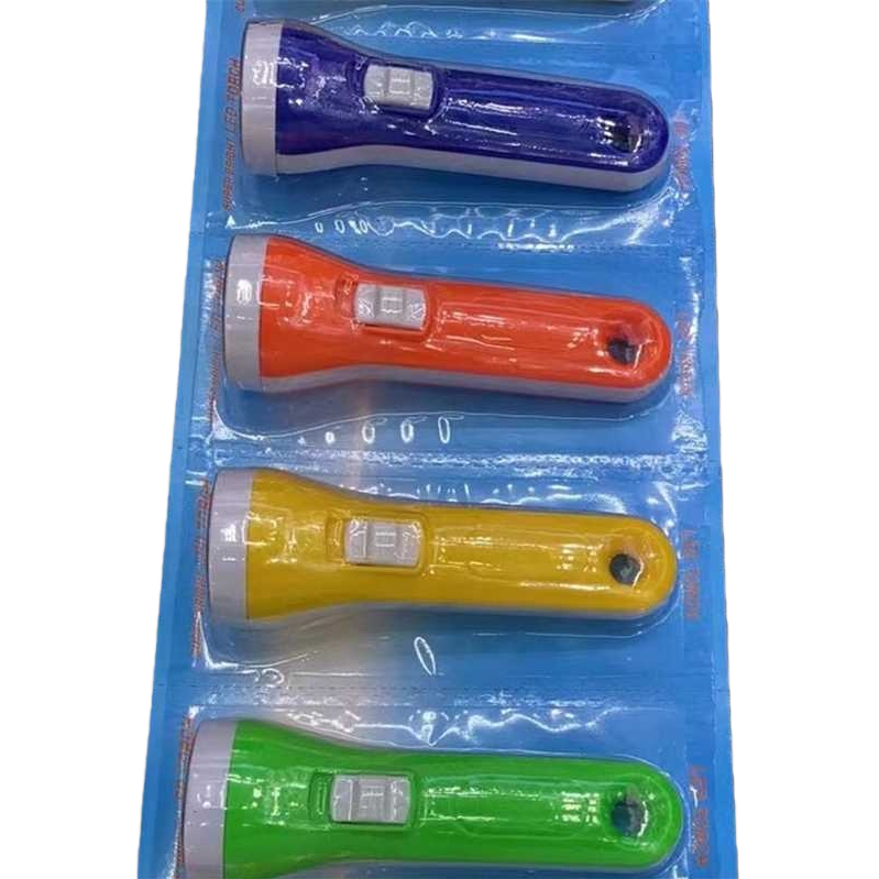 مصباح يدوي بالألوان مشحون ضوئيا مضادا للضوء في الهواء الطلق Item Picture
