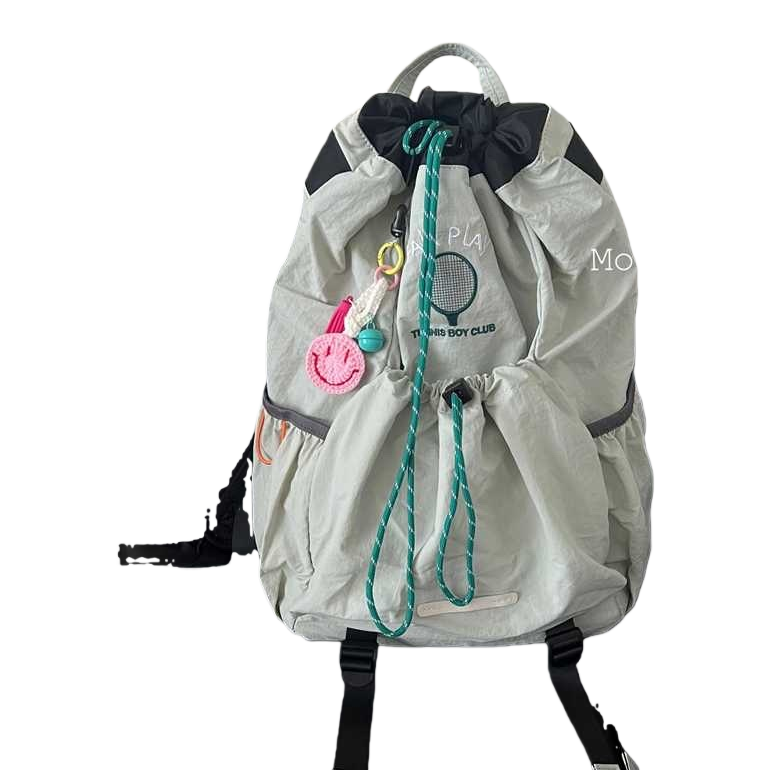 This backpack is a large-capacity student schoolbag for casual commuting, waterproof and wear-resistant, suitable for both boys and girls Item Picture