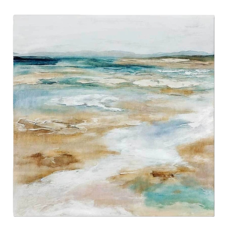 Abstract paintings, sea view decorative paintings, living room art paintings, wall hangings, simple style home decoration paintings Item Picture