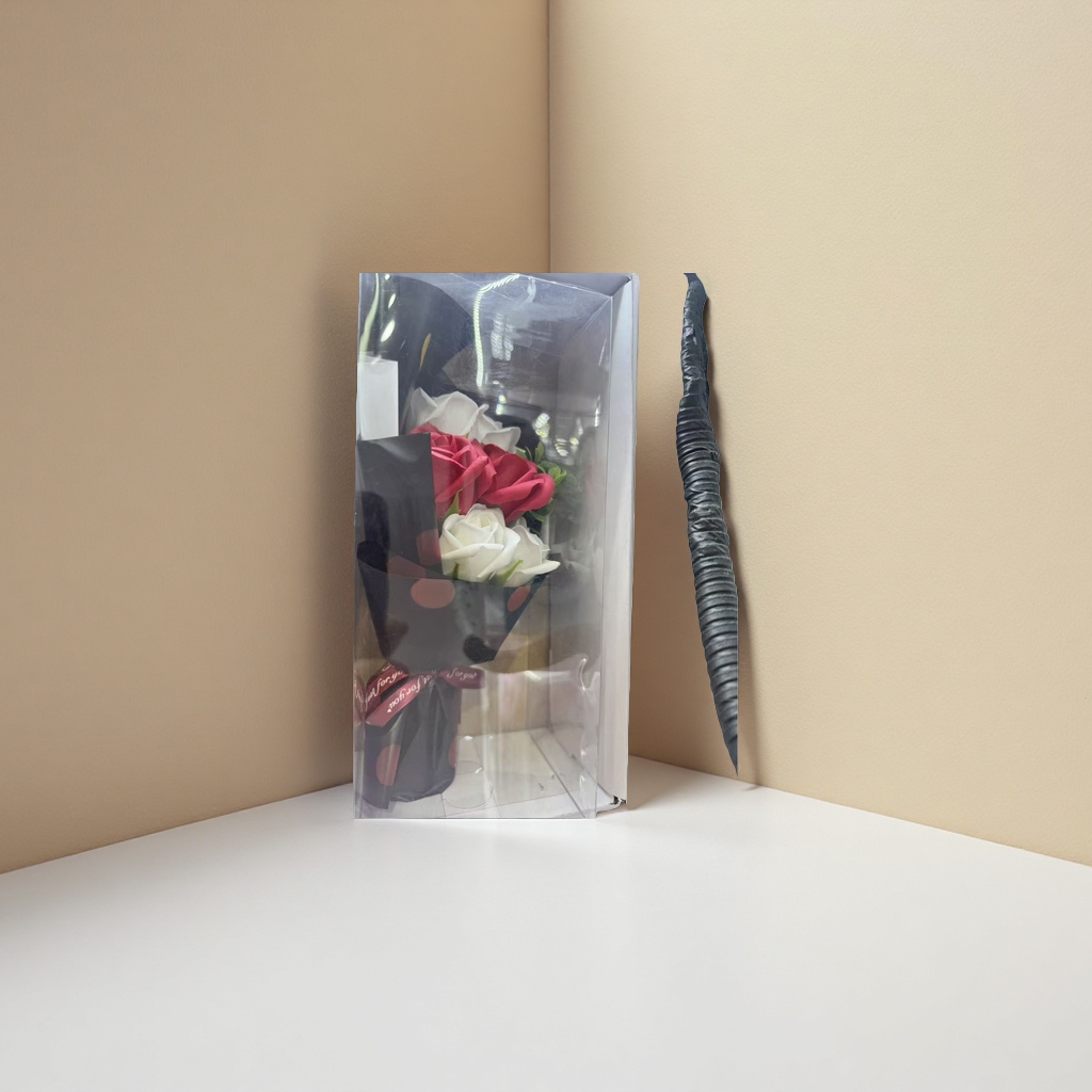 Romantic rose bouquets, birthday gifts for your girlfriend, Valentine's Day and Mother's Day gifts, cross-border wholesale soap flower gift boxes Specification image