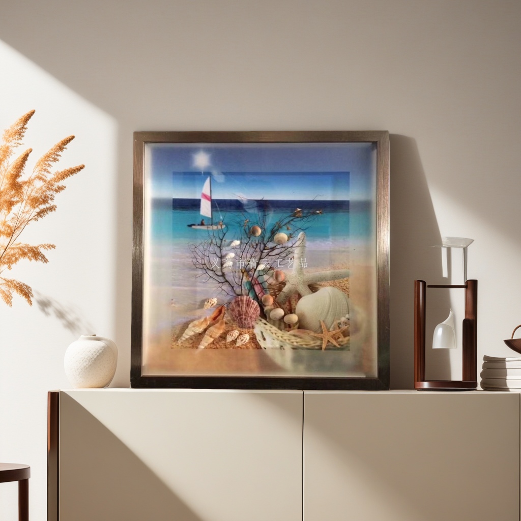 Ocean-themed decorative paintings, Marine landscapes, living room and bedroom wall paintings, interior decorative paintings, simple art paintings