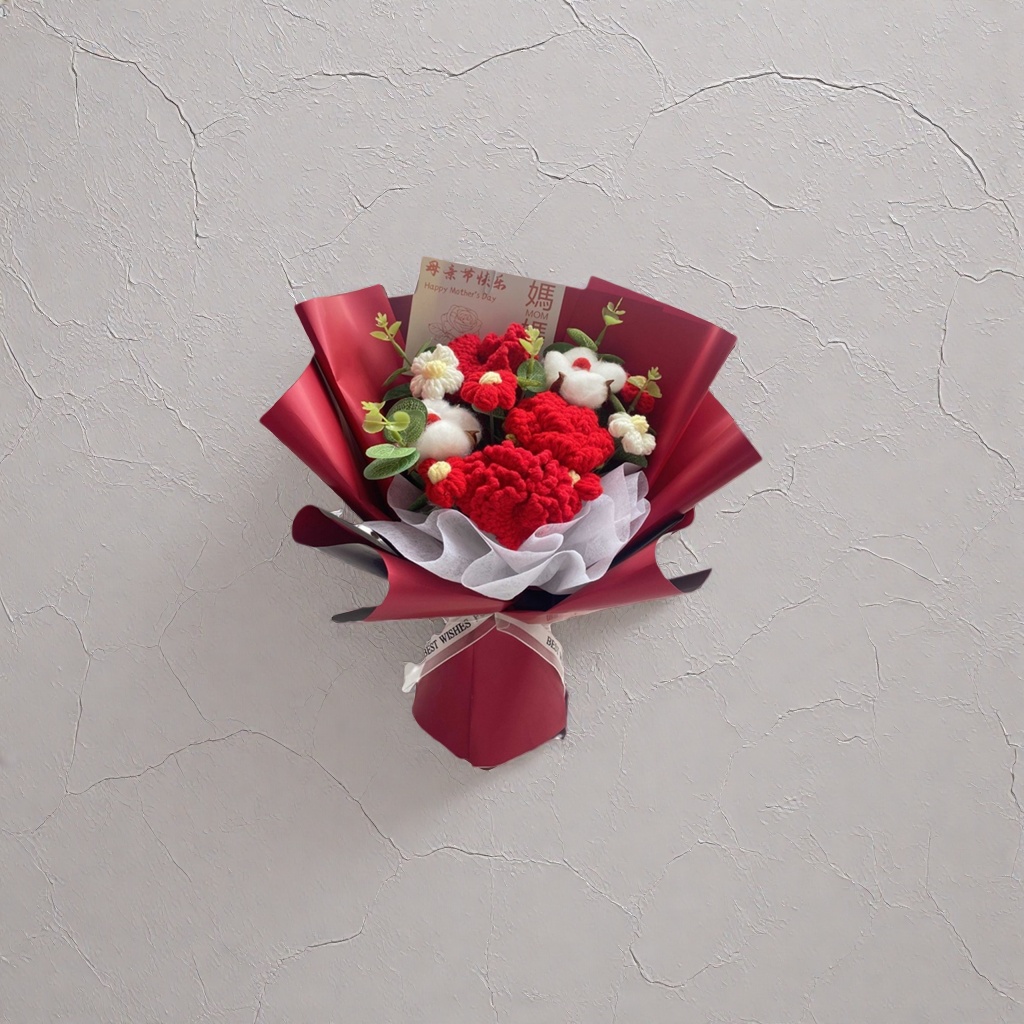 Mother's Day flower bouquet for Mom - A romantic everlasting flower gift box details Picture