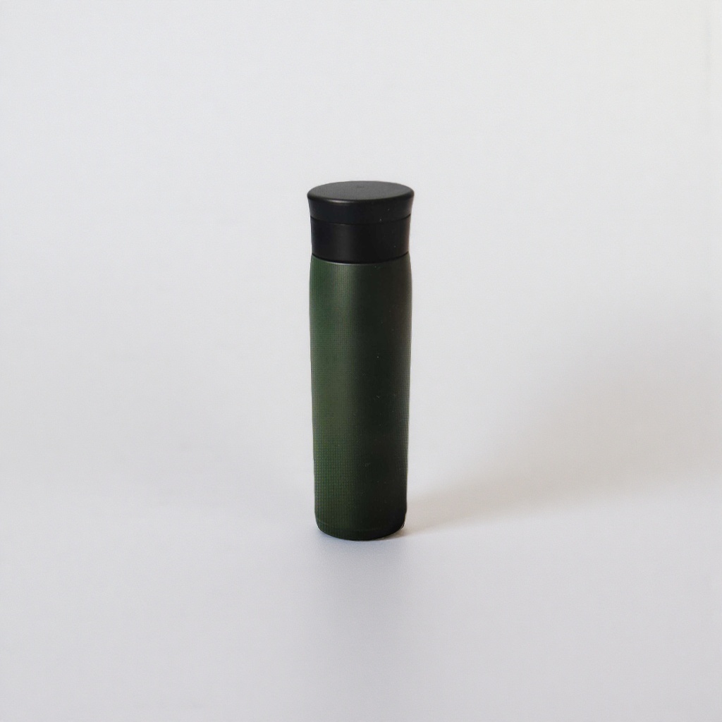 Green insulated cup 180ml, heat-preserving and leak-proof portable office and home cup details Picture