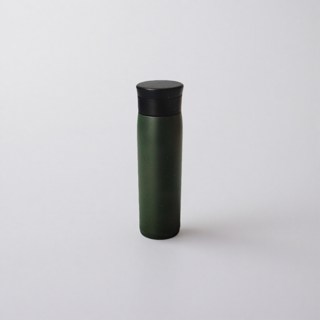 Green insulated cup 180ml, heat-preserving and leak-proof portable office and home cup Specification image
