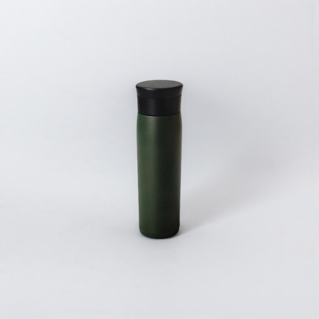 Green insulated cup 180ml, heat-preserving and leak-proof portable office and home cup