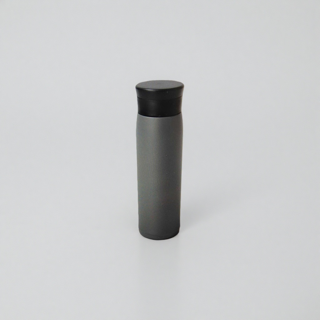 Black leak-proof insulated cup 280ml, portable for both heat and cold preservation, suitable for office and home use Specification image