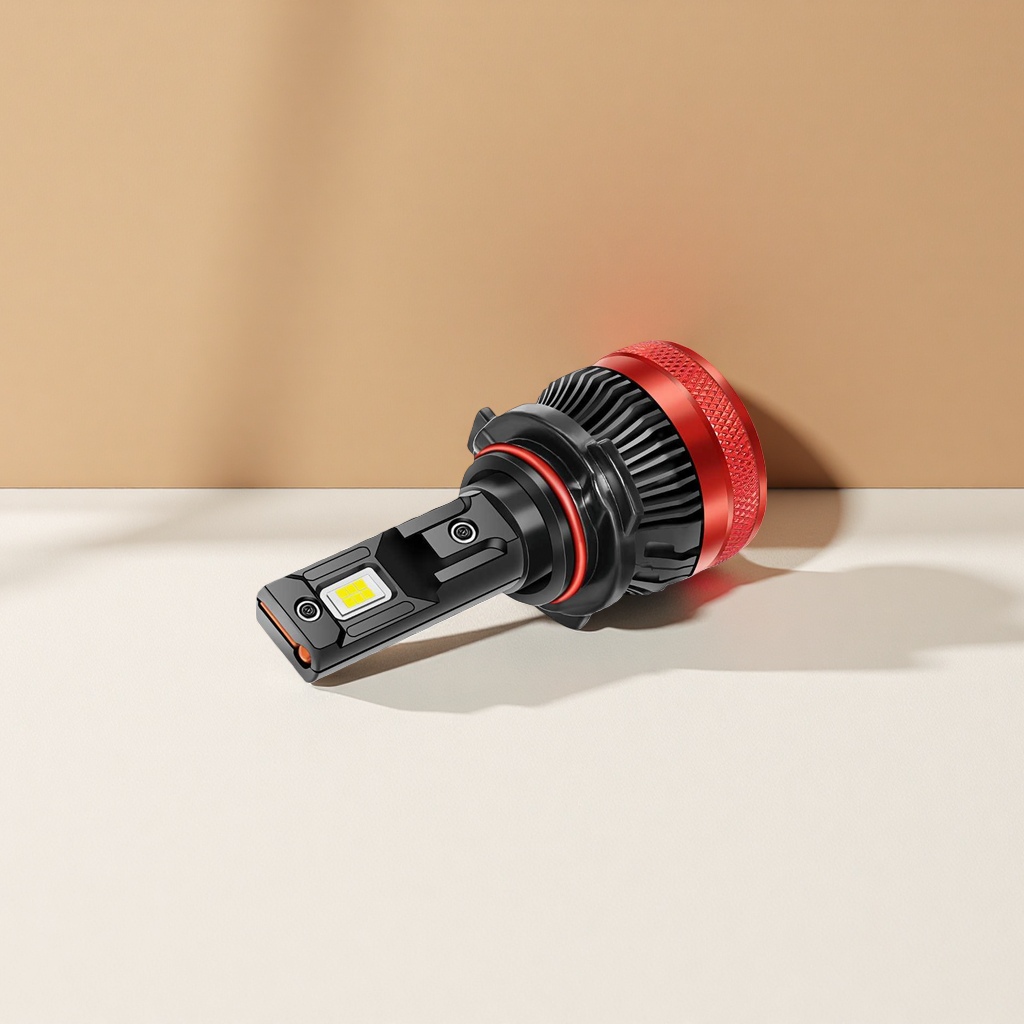 LED car headlights, high-brightness, energy-saving, waterproof, and integrated high and low beam headlights details Picture