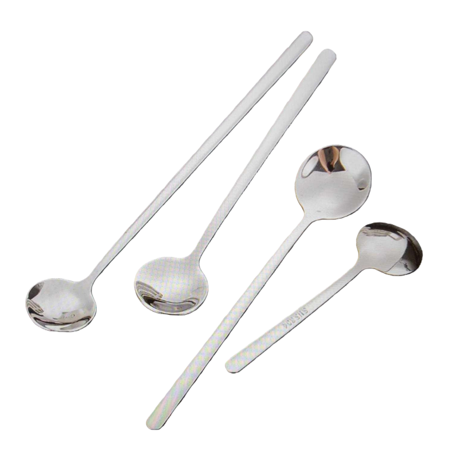 Cuchara de metal hogar acero inoxidable cuchara de sopa grande práctico cocina vajilla durable Item Picture