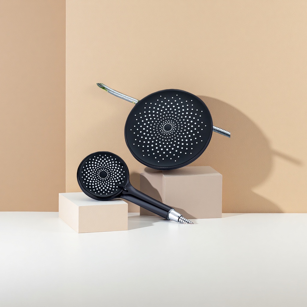 وحدة رش أسود مزود بمادة نحاسية لرش الثوم للحرارة ذات قبة سوداء Specification image