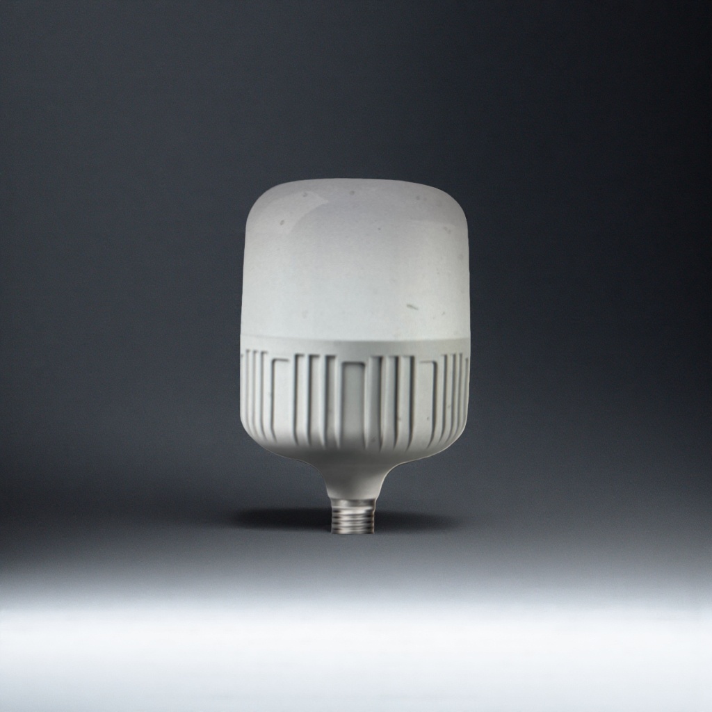 The main body of the LED bulb is E27 screw socket, 5W 3000K warm white light adjustable, universal type Application Scenario