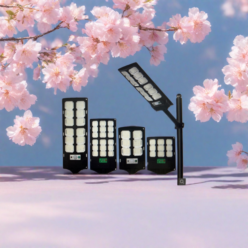 10W solar street lamp, 3-meter-high pole, for outdoor courtyard lighting, waterproof IP65 Specification image