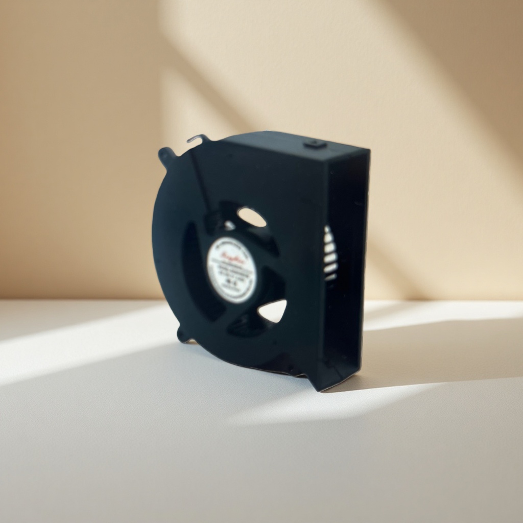 Black cooling fan 12cm silent computer CPU case fan supports PWM speed regulation details Picture