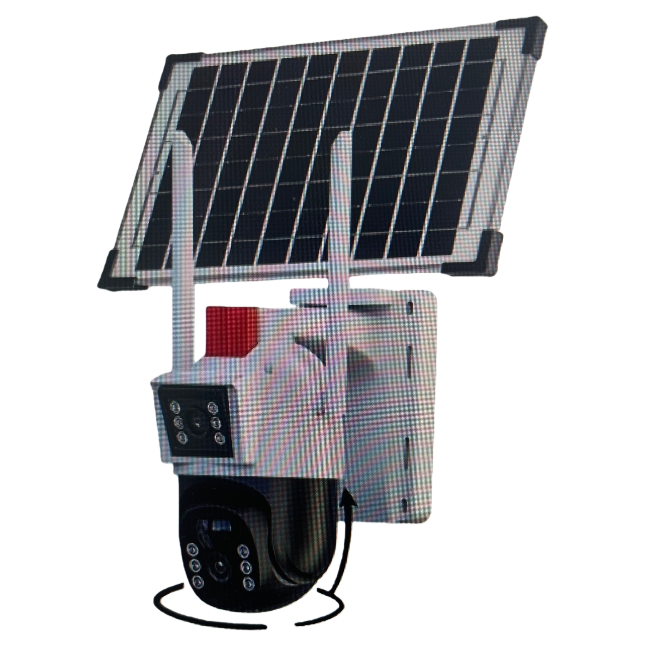بطاريات كاميرات المراقبة الشمسية في الهواء الطلق، لاسلكية 4G عالية الاستبانة للرؤية الليلية Item Picture