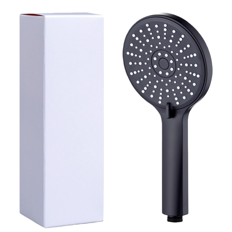 Black handheld showerhead, constant-temperature anti-scald, water-saving and pressure-increasing showerhead, upgraded version for home bathroom Item Picture