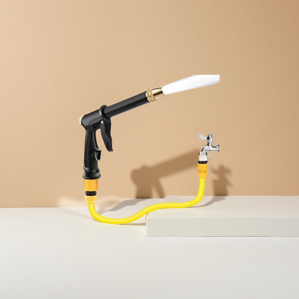 Household high-pressure car wash water gun, a portable water-saving cleaning wonder