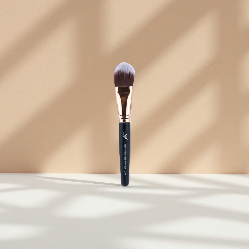 Flat-head foundation brush, professional makeup brush, no powder sticking, custom-made soft bristles
