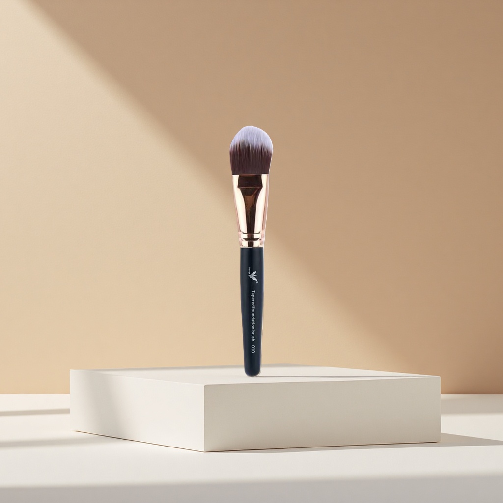 Flat-head foundation brush, professional makeup brush, no powder sticking, custom-made soft bristles Application Scenario