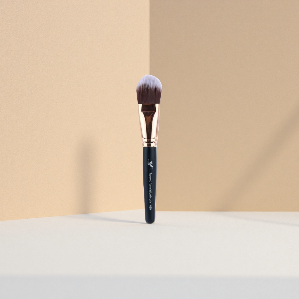 Flat-head foundation brush, professional makeup brush, no powder sticking, custom-made soft bristles Specification image